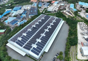 2025 / 08경주 외동농공단지 현대모비스 물류창고 태양광발전소 / 2,050kW 